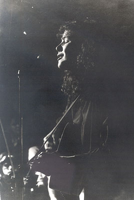 Auftritt im Brettl in M�nchen